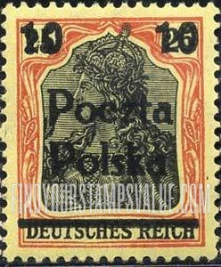 FindYourStampsValue: Germania: Overprinted in Black