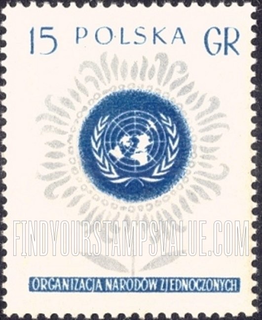 FindYourStampsValue: UN Emblem