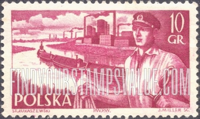 FindYourStampsValue: Sailor and barges