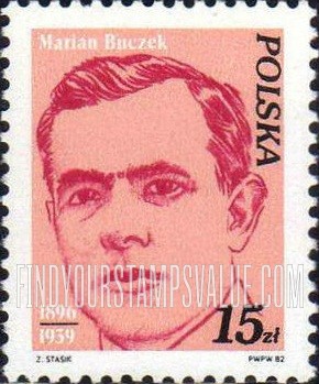 FindYourStampsValue: Workers’ Activists: Marian Buczek (1896-1939)