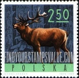 FindYourStampsValue: Red deer