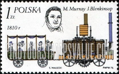 FindYourStampsValue: Locomotives by M. Murray and J. Blenkinsop, 1810