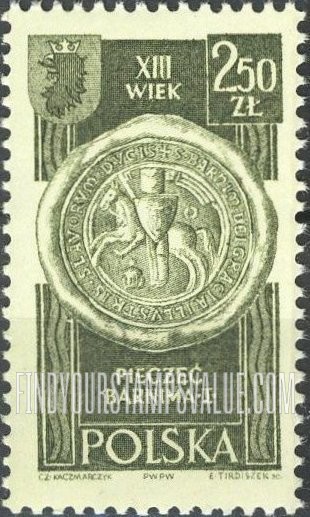 FindYourStampsValue: Seal of Prince Barnim I
