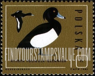 FindYourStampsValue: Wild Ducks: Aythya fuligula