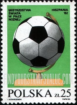 FindYourStampsValue: 1982 World Cup: Ball