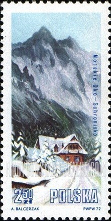 FindYourStampsValue: Mountain Lodges in Tatra National Park: Morskie Oko, Rybiego Potoku Valley