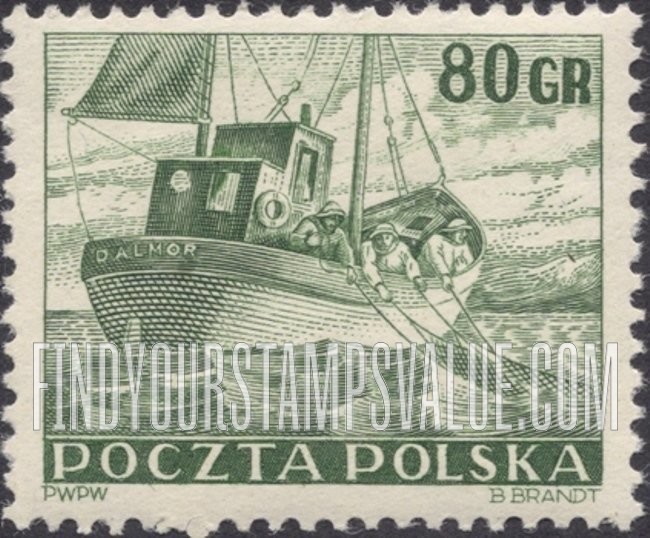 FindYourStampsValue: Fishing Boat