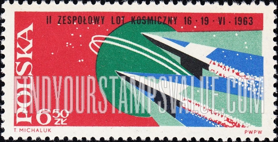 FindYourStampsValue: Rockets “Falcon” and “Mew” and globe