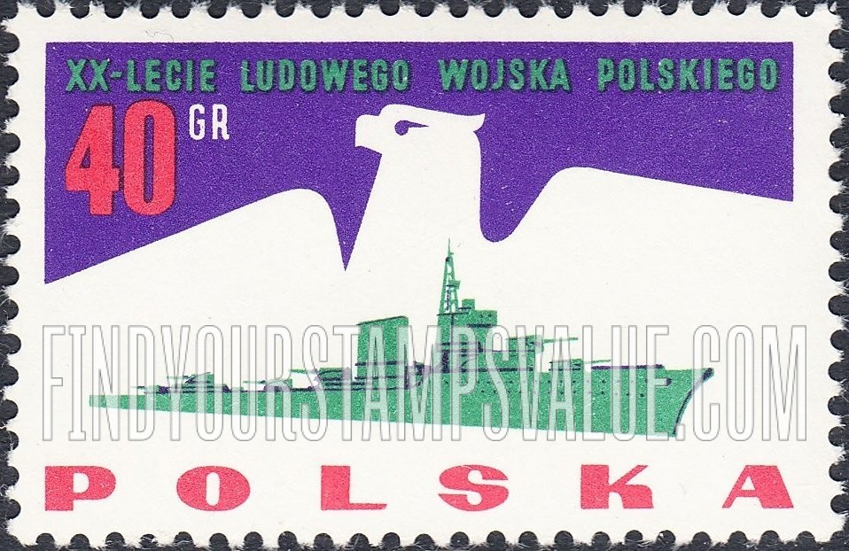 FindYourStampsValue: Eagle and Destroyer