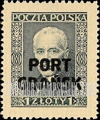 FindYourStampsValue: POLISH OFFICES ABROAD - President Moscicki: Same Overprint on Poland