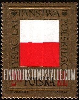 FindYourStampsValue: Flag of Poland