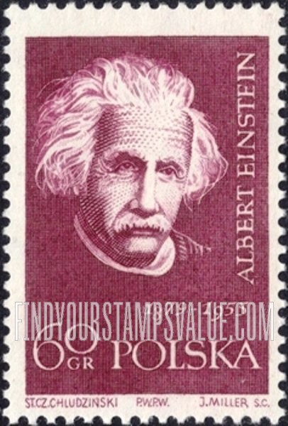 FindYourStampsValue: Scientists: Albert Einstein
