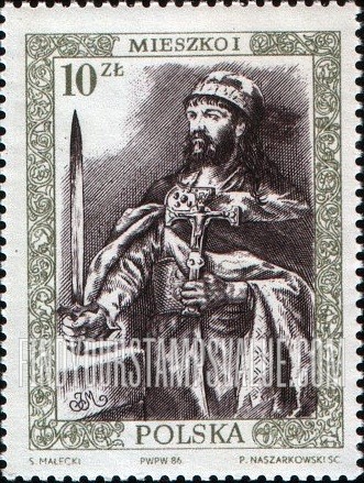 FindYourStampsValue: Royalty: Mieszko I