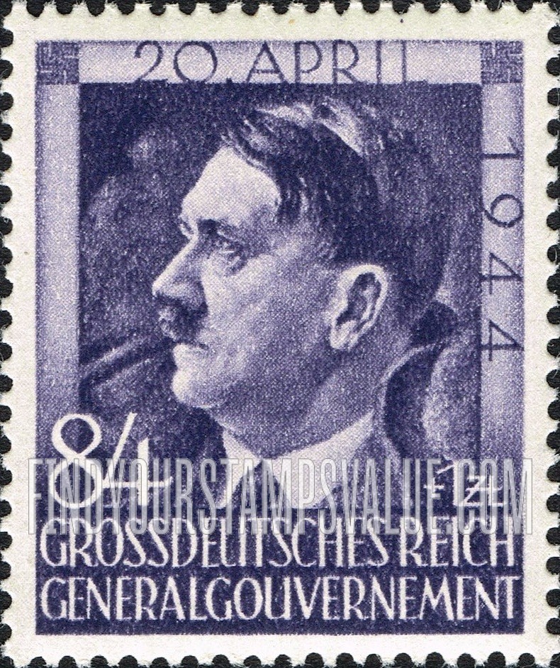 FindYourStampsValue: OCCUPATION SEMI-POSTAL - Adolf Hitler