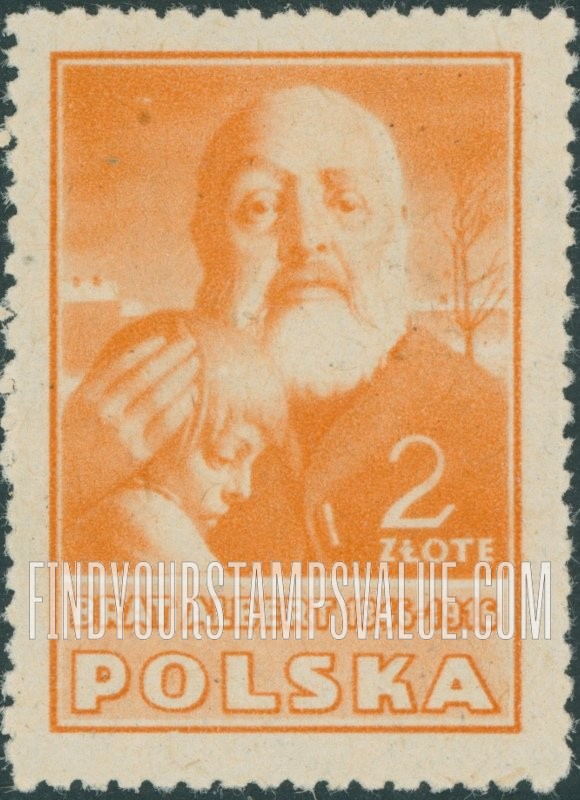 FindYourStampsValue: Adam Chmielowski (Brother Albert): Types of 1947