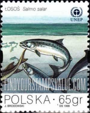 FindYourStampsValue: Protection of the Baltic Sea - Marine life: Salmo salar