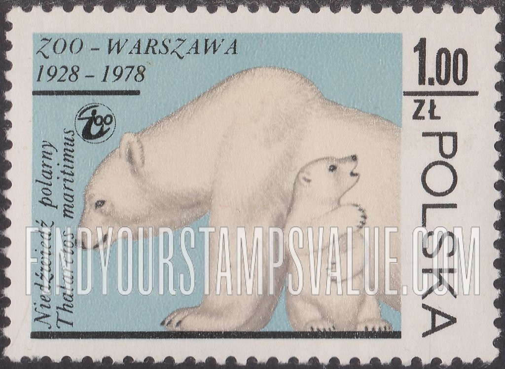 FindYourStampsValue: Animals: Polar bears