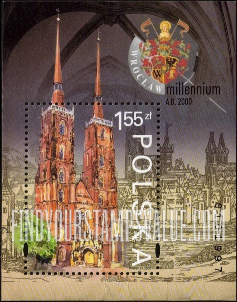 FindYourStampsValue: Wroclaw, 1000th Anniversary