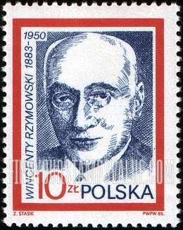 FindYourStampsValue: Wincenty Rzymowski (1883-1950),Democratic Party founder