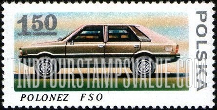 FindYourStampsValue: Polonez Passenger Car