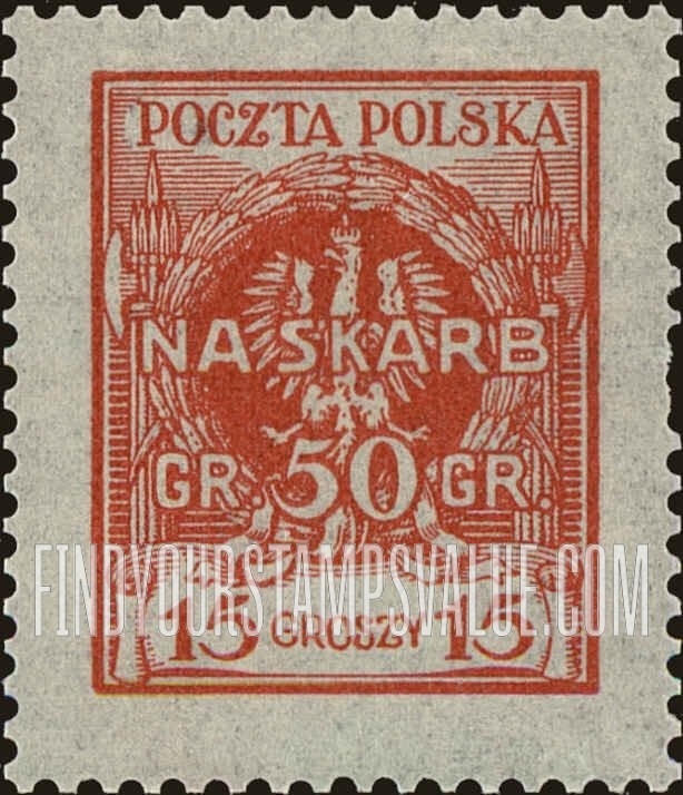FindYourStampsValue: SEMI-POSTAL - Eagle with number