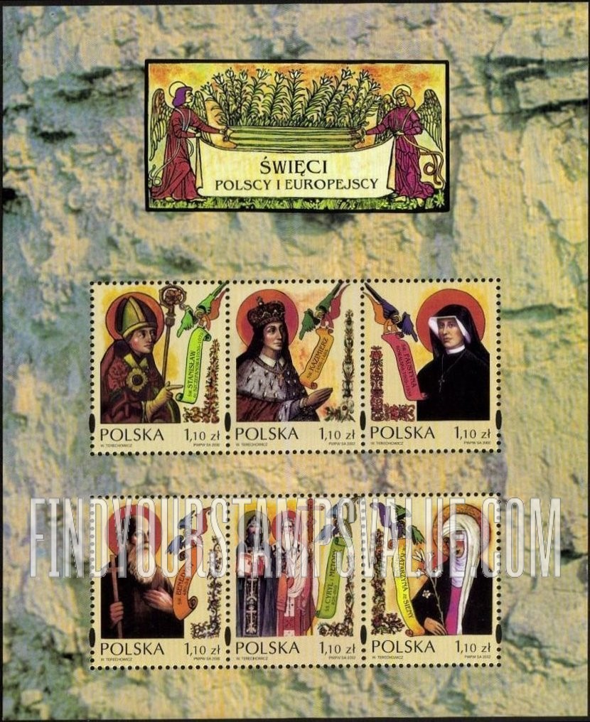 FindYourStampsValue: Saints