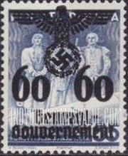 FindYourStampsValue: OCCUPATION - Similar Surcharge on Stamps of 1938-39: Union of nobles, commoners and peasants