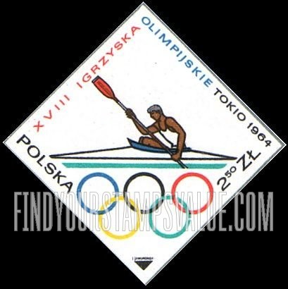 FindYourStampsValue: Sport: Canoeing