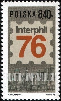 FindYourStampsValue: Interphil 76, Philadelphia