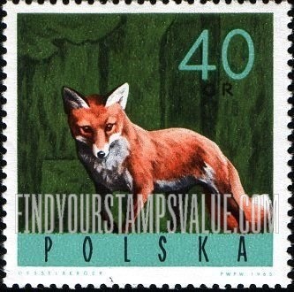 FindYourStampsValue: Red fox