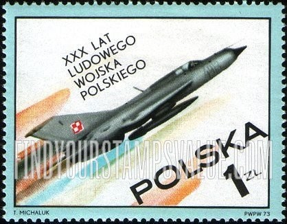 FindYourStampsValue: Fighter plane