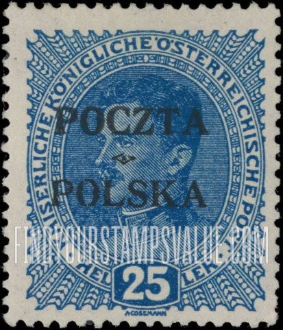 FindYourStampsValue: Emperor Karl I: Same Overprint