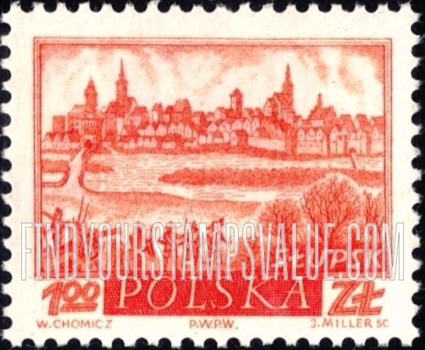 FindYourStampsValue: Historic Towns: Slupsk