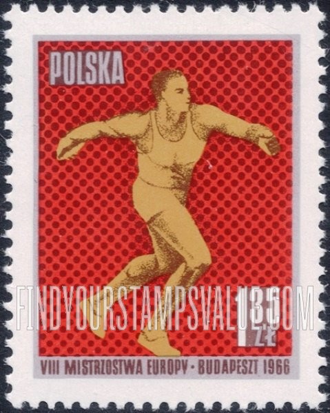 FindYourStampsValue: Discus, vertical