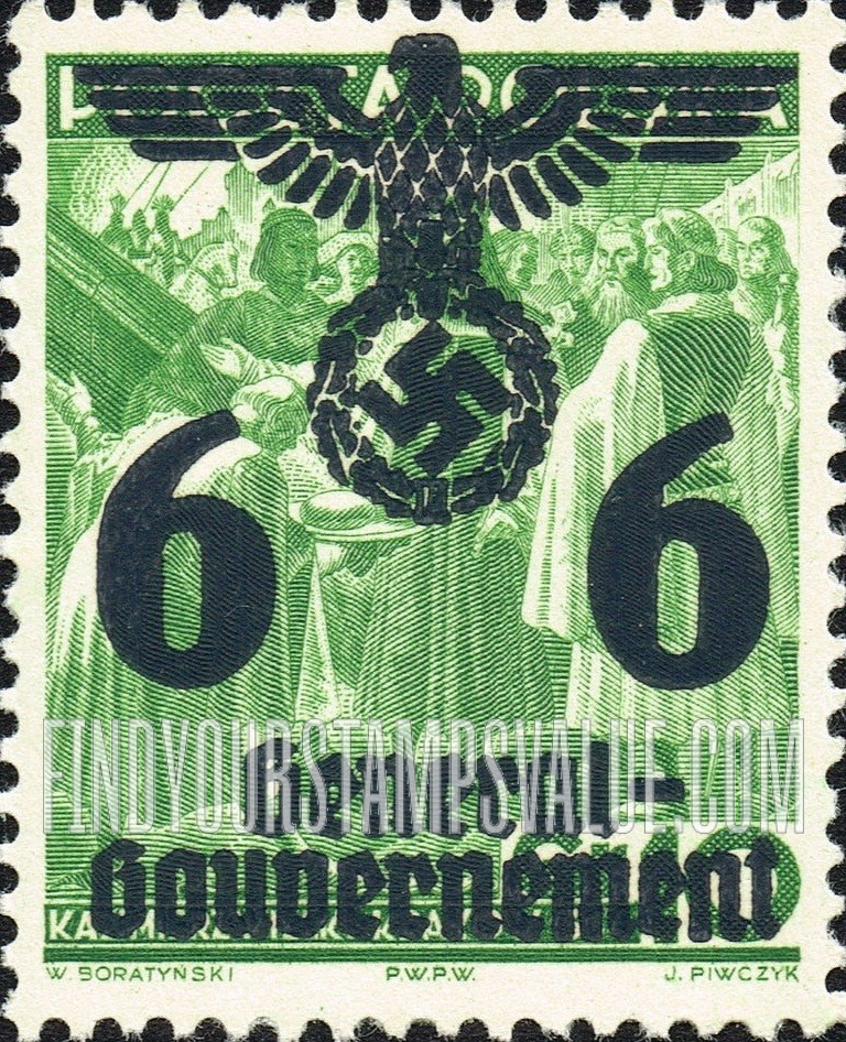 FindYourStampsValue: OCCUPATION - Similar Surcharge on Stamps of 1938-39