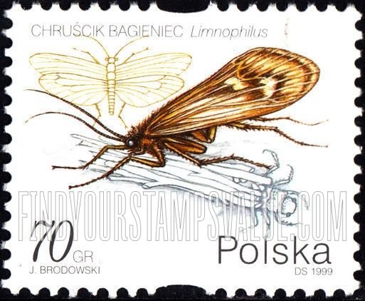 FindYourStampsValue: Insects: Limnophilus
