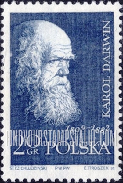 FindYourStampsValue: Scientists: Charles Darwin
