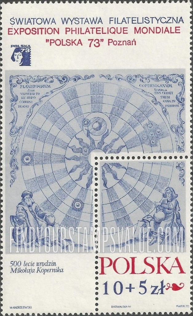 FindYourStampsValue: SEMI-POSTAL - Copernicus
