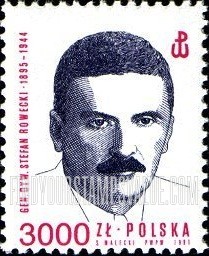 FindYourStampsValue: World War II Commanders: General Stefan Rowecki (1895-1944)
