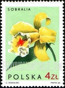 FindYourStampsValue: Orchids: Sobralia