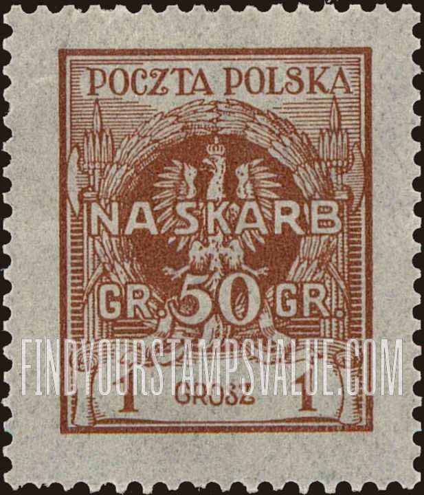 FindYourStampsValue: SEMI-POSTAL - Eagle with number
