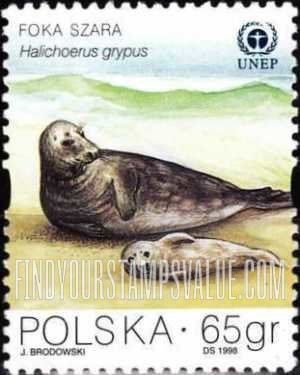 FindYourStampsValue: Protection of the Baltic Sea - Marine life: Halichoerus grypus