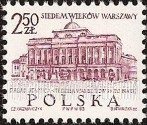 FindYourStampsValue: Staszic Palace