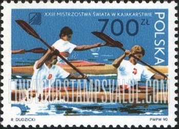 FindYourStampsValue: World Kayaking Championships, Poznan