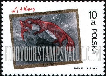 FindYourStampsValue: Paintings by Stanislaw Ignacy Witkiewicz (1885-1939)