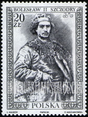 FindYourStampsValue: Royalty Type of 1986: Boleslaw II Szczodry