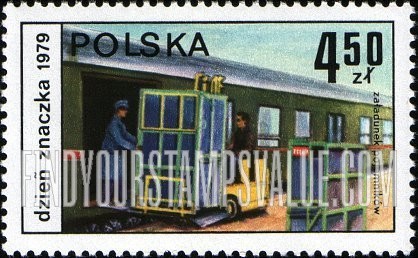 FindYourStampsValue: Loading mail train