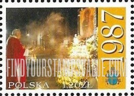 FindYourStampsValue: Pentecost vigil, 1987