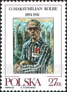 FindYourStampsValue: St. Maximilian Kolbe (1894-1941)