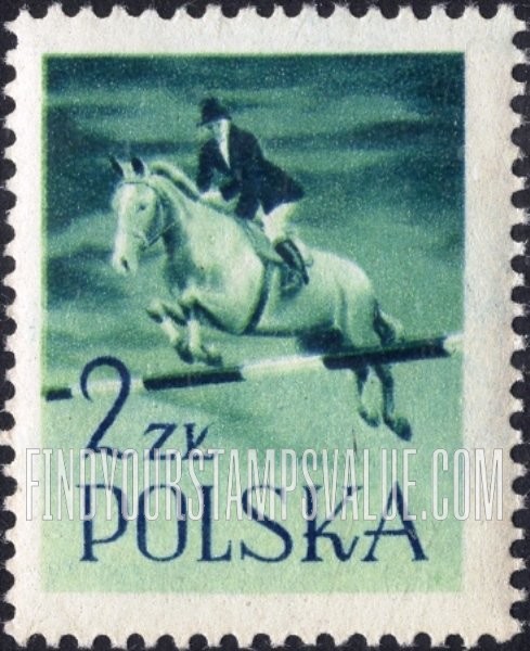 FindYourStampsValue: Sports: Horsemanship